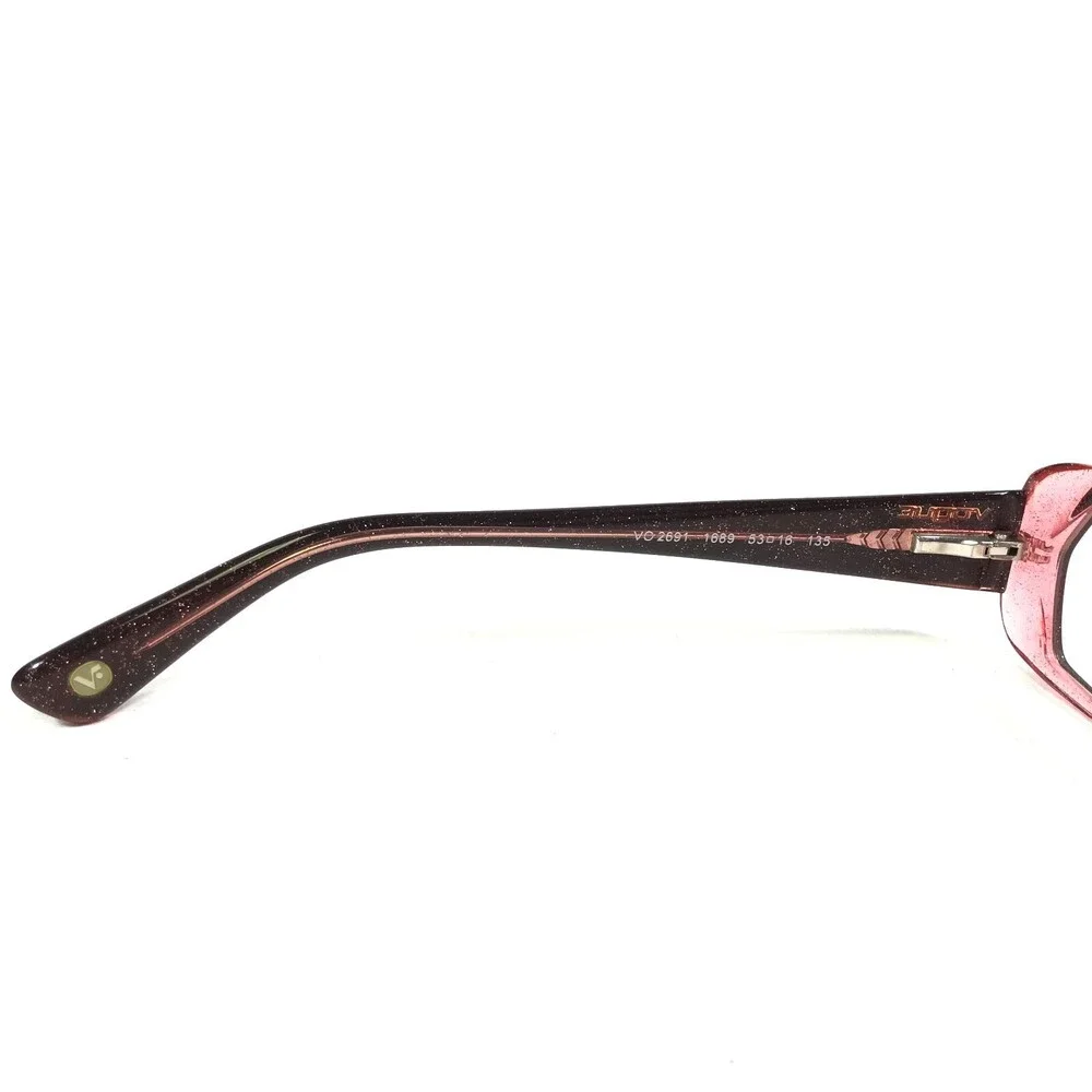 Vogue Eyeglasses Frames VO2691 1689 Brown Pink Rectangular Full Rim 53-16-135